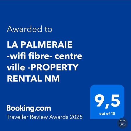 La Palmeraie -Wifi Fibre- Centre Ville -Property Rental Nm Фонтене-ле-Комт Экстерьер фото
